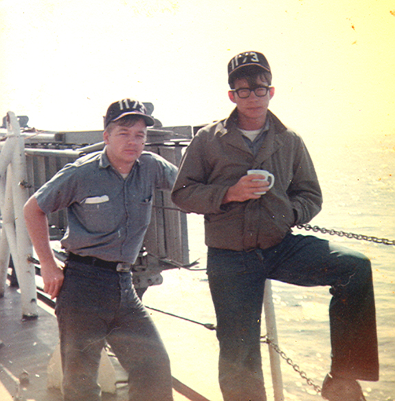 Coffee Break  USS Suffolk County (LST 1173)  1967
